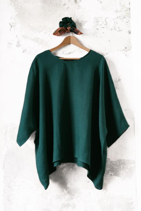 SL-LINEN-TOP-GREEN