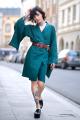 boho kimono lniane