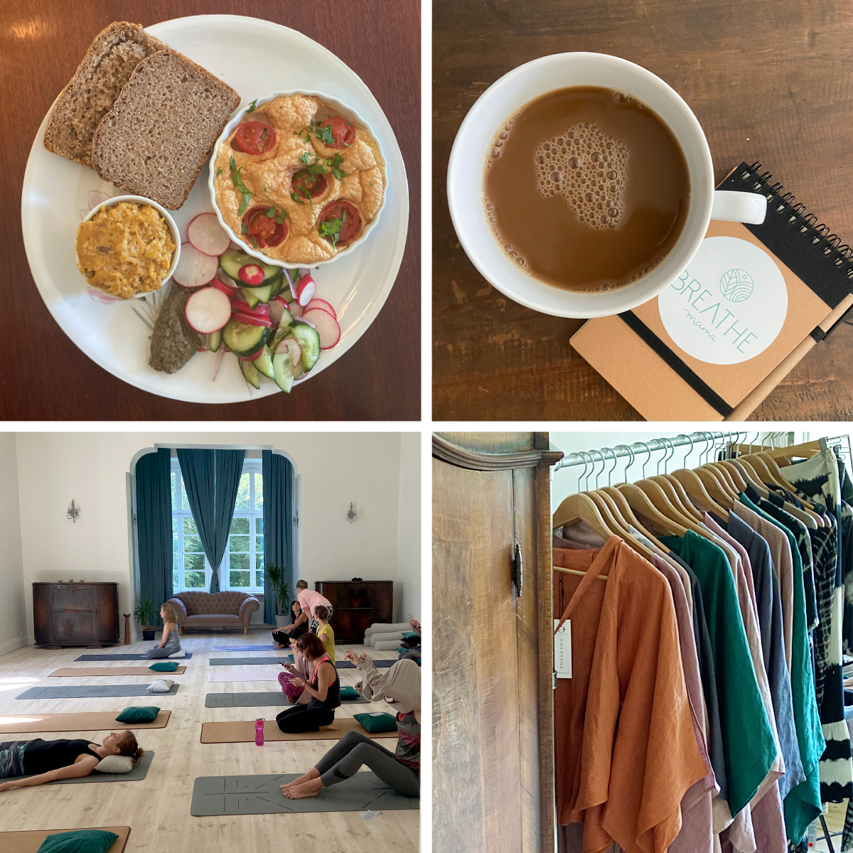 BM 2020: Vege jedzenie, codzienna joga, showroom MAPAYA